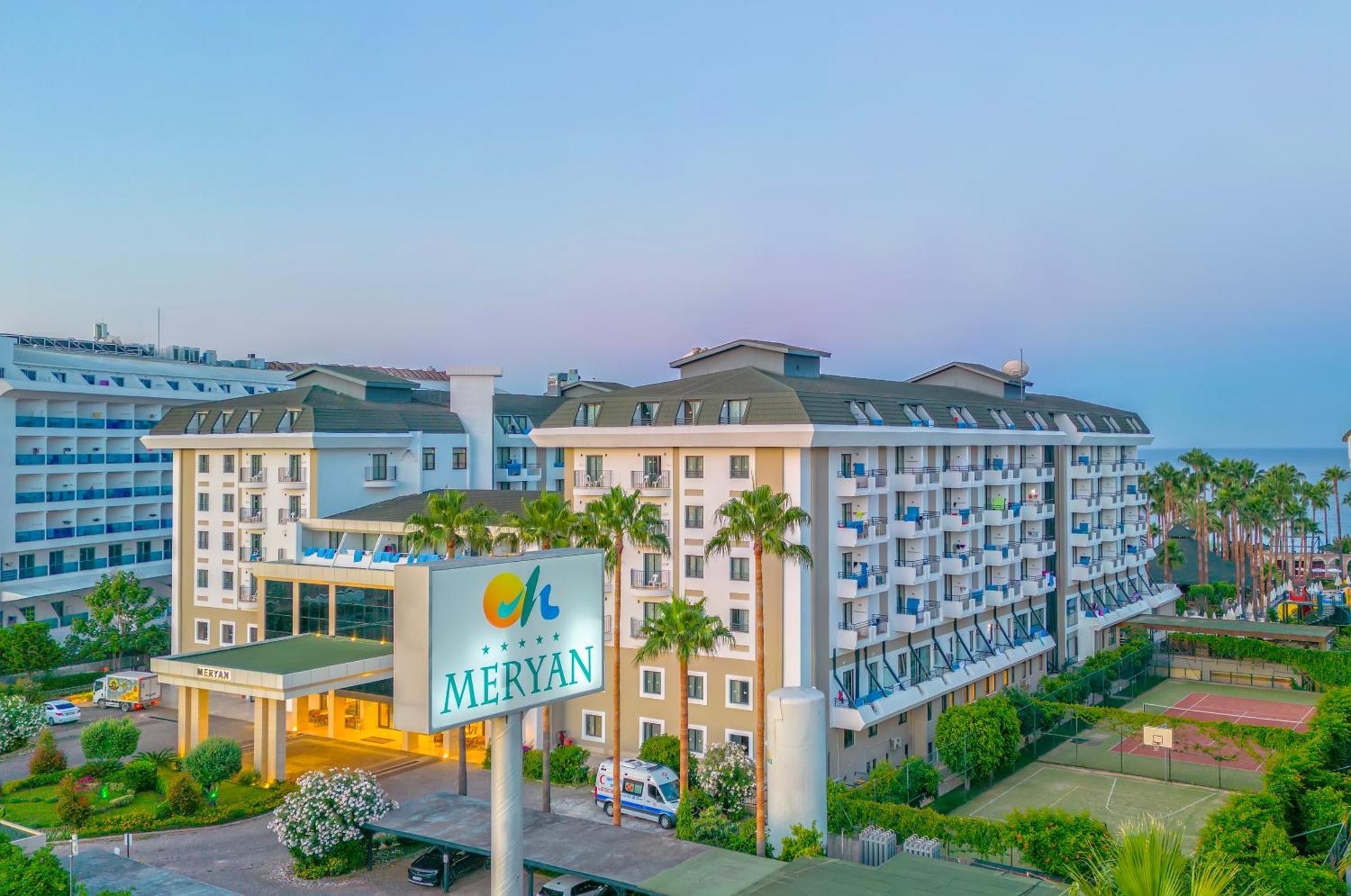 Meryan Hotel Okurcalar Kültér fotó